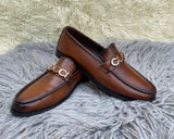 Loafer Shoes for Men with Gucci Buckle  - JBR 003