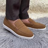 Loafer Shoes for Men with swed peny  - JBR 191