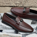 Formal Shoes for Men with Black Buckle - JBR 147